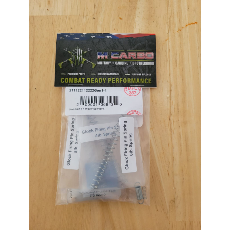 Glock 1-4  Kit De Alivianado De Disparador