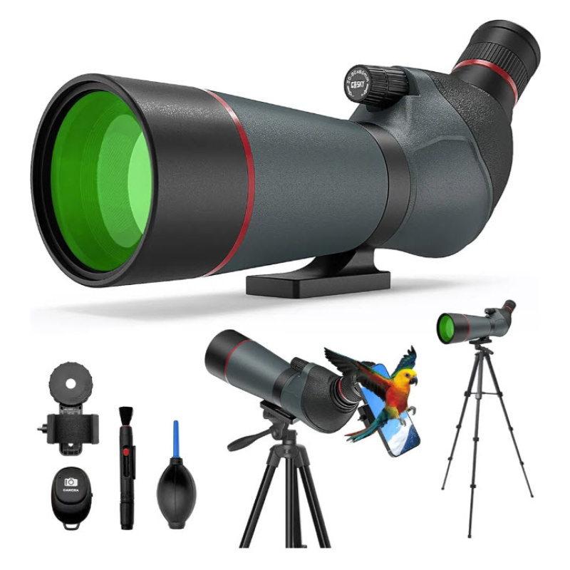 Telescopio/catalejo Gosky 20-60x65 (tripode Y Accesorios Incluidos)