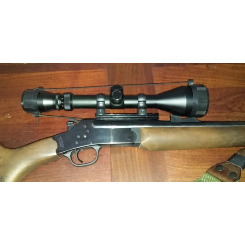 Fusil Monotiro Rossi .243 Win. Modelo 643 + Muni