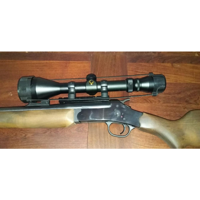 Fusil Monotiro Rossi .243 Win. Modelo 643 + Muni