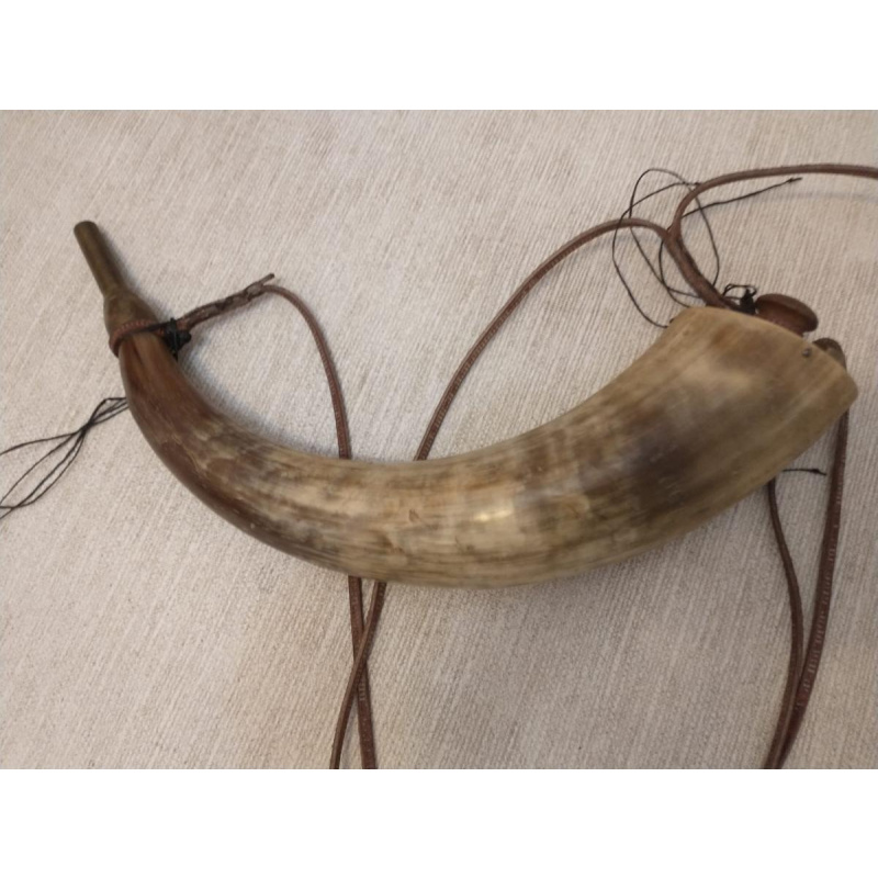 Polvorera Para Avancarga De Cuerno Bovino