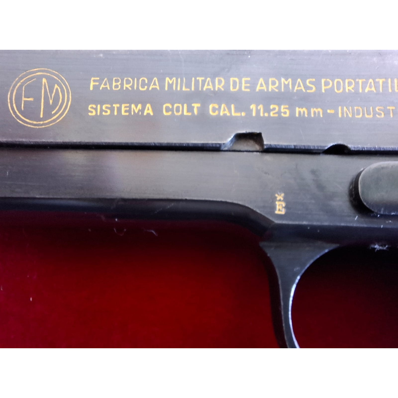 Pistola Fm. Cal. .45 - Mod. 1927. Impecable Civil