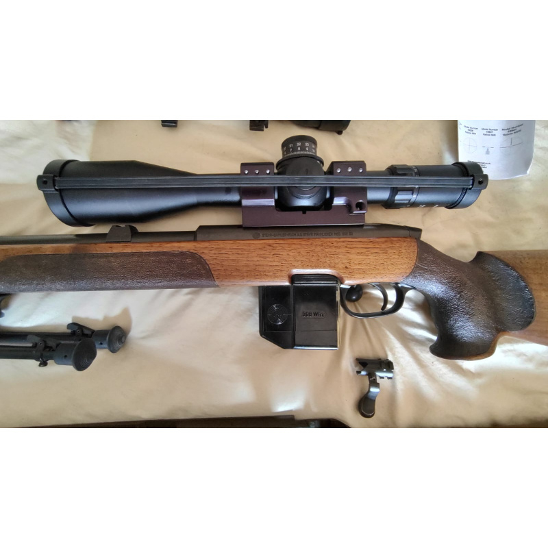 Fusil Steyr Mannlicher Ssg69 Khales K624i 6-24x56 + Zf69 6x42