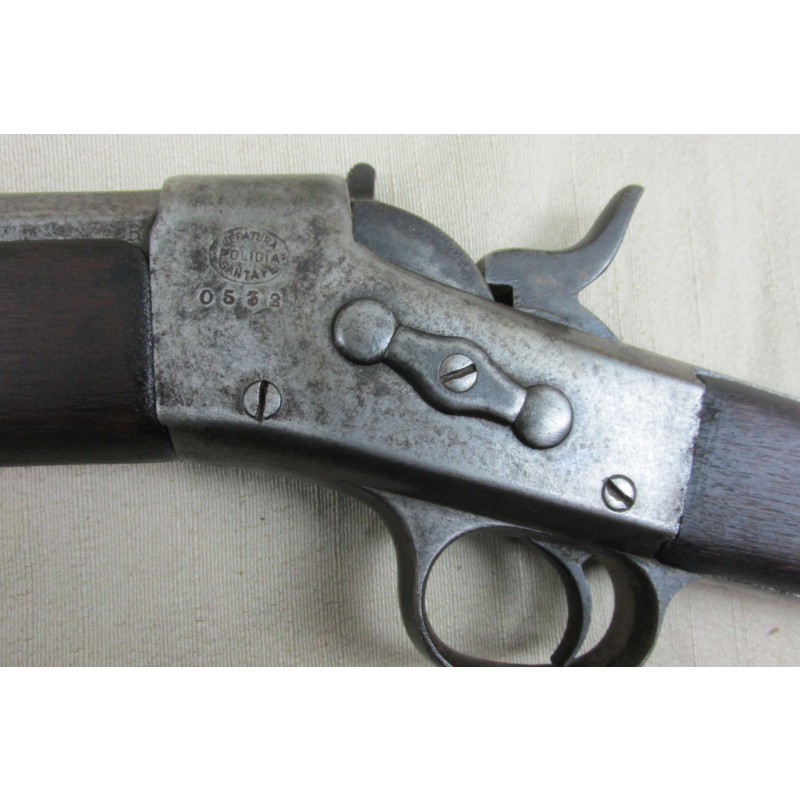Remington Patria 1879 Modelo Argentino . Completo Con Mira. Muy Bien De Estrias
