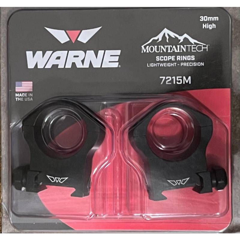 Montaje Y Anilla Marca Warne 30mm Altas Nuevos Usd220
