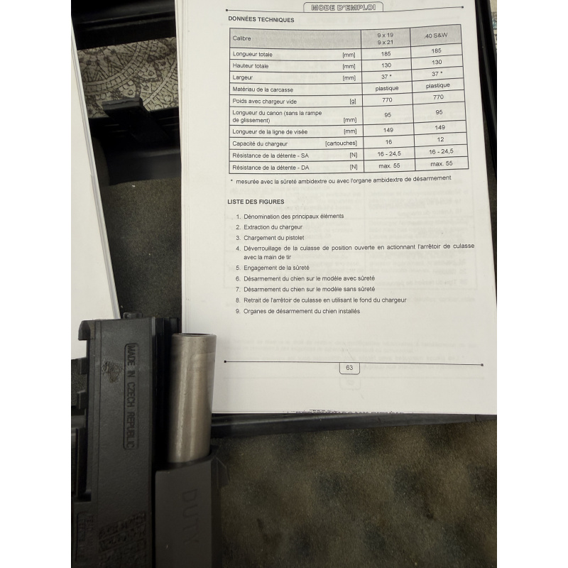 Pistola Cz 75 P07