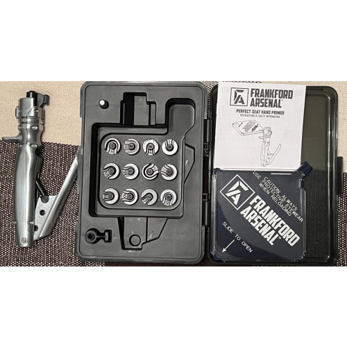 Colocador De Fulminantes Frankford Arsenal Manual Nuevo Usd 200