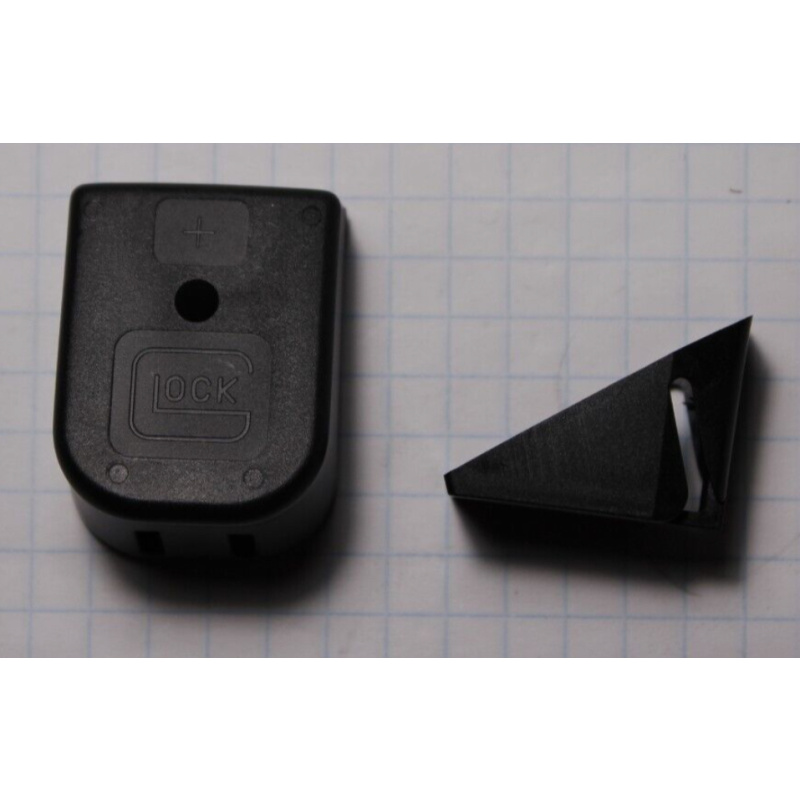 Base +2 Original Glock Con Inserto 17, 19, 22, 23, 31 Etc Nuevo Usd35