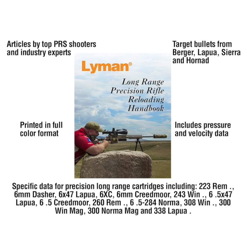 Manual De Recarga Lyman Long Range Tapa Blanda Nuevo Y Sin Uso Usd40