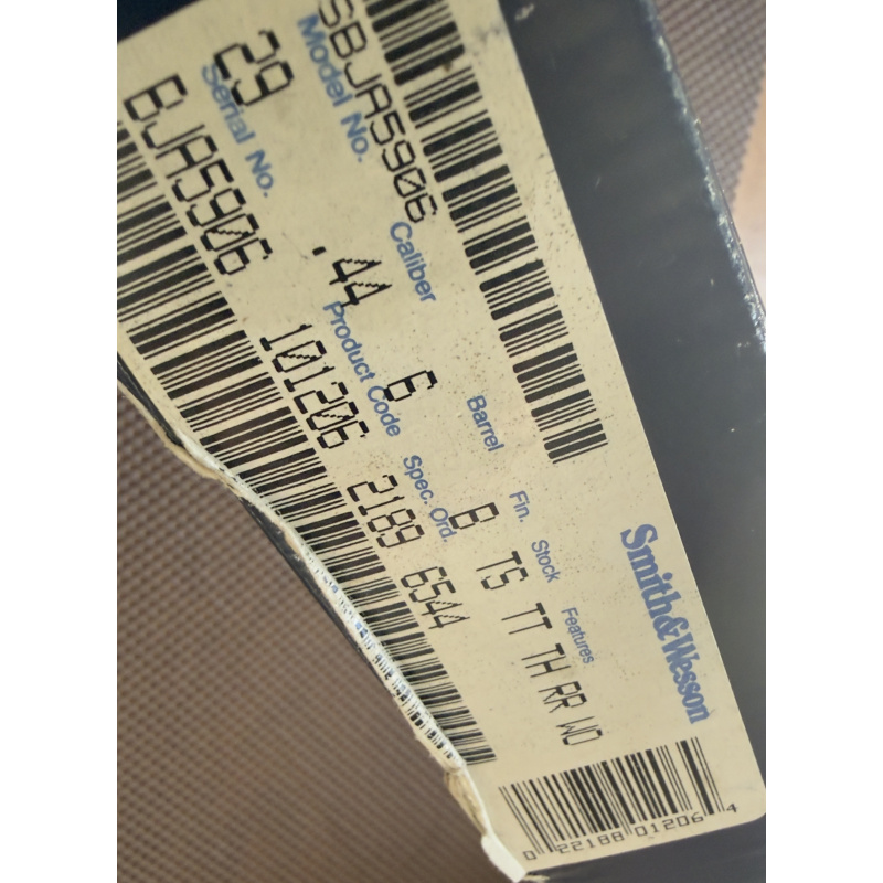 Smith & Wesson 29-5 Coleccionable Sin Disparar