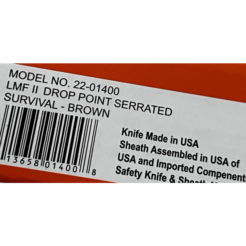 Cuchillo Infantería Gerber Lmf Ll Coyote Aserrado