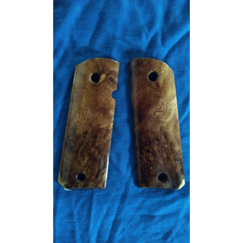 1911 Cachas De Raiz De Madera Exotica Spalted Wood