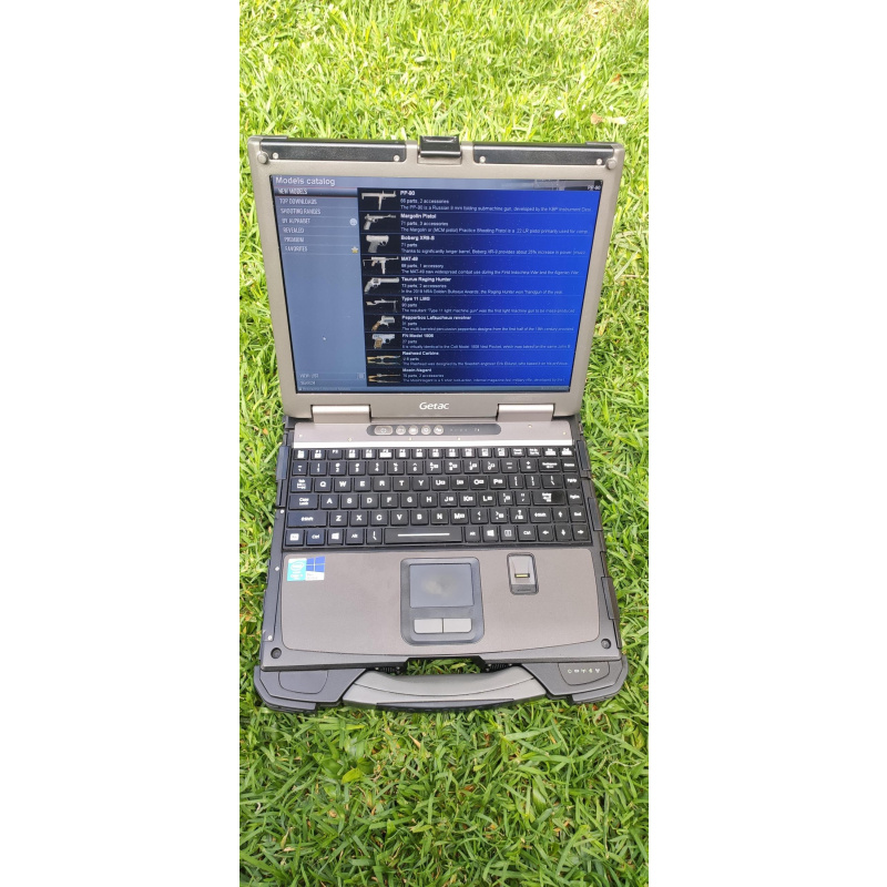 Notebook Getac B300 Ideal Fuerzas, Campo De Tiro + Docking
