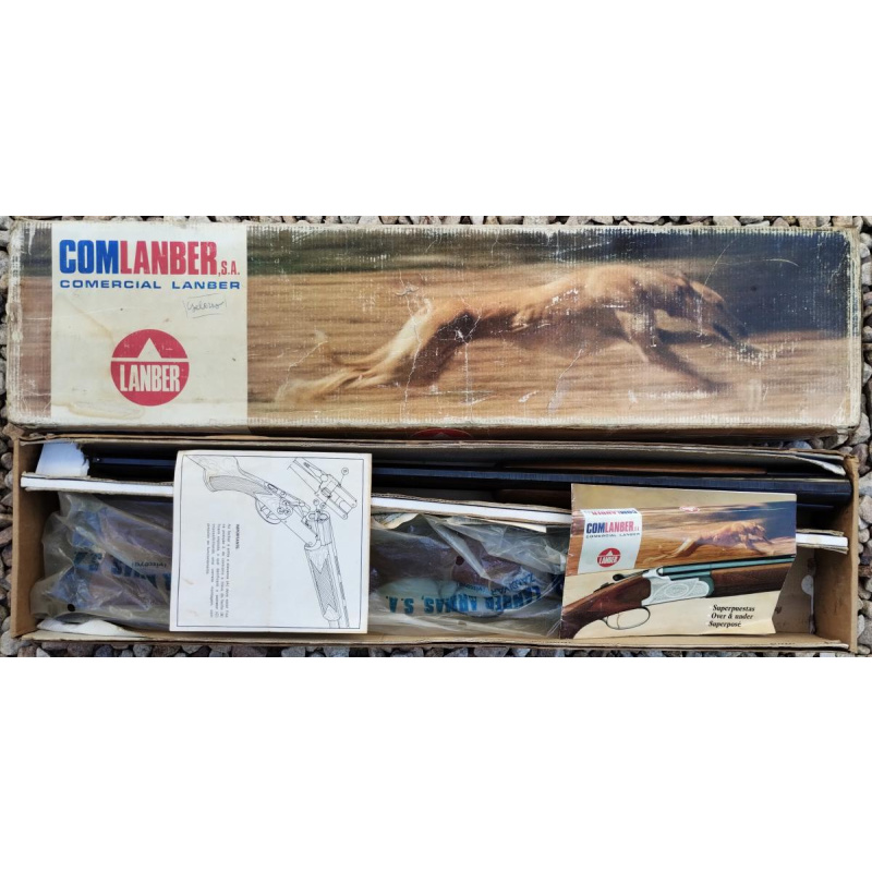 Escopeta Cañones Superpuestos Calibre 12 Uab Lanber Con Cuim Entrega Inmediata
