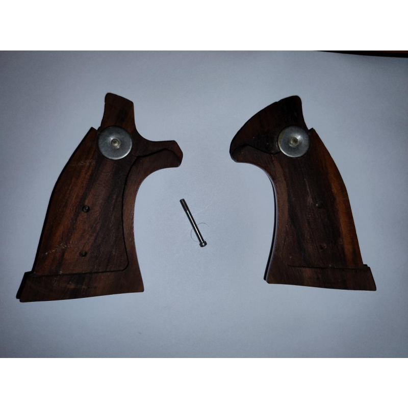 Smith Y Wesson Cachas De Nogal Goncalo Alvez Frame K - L