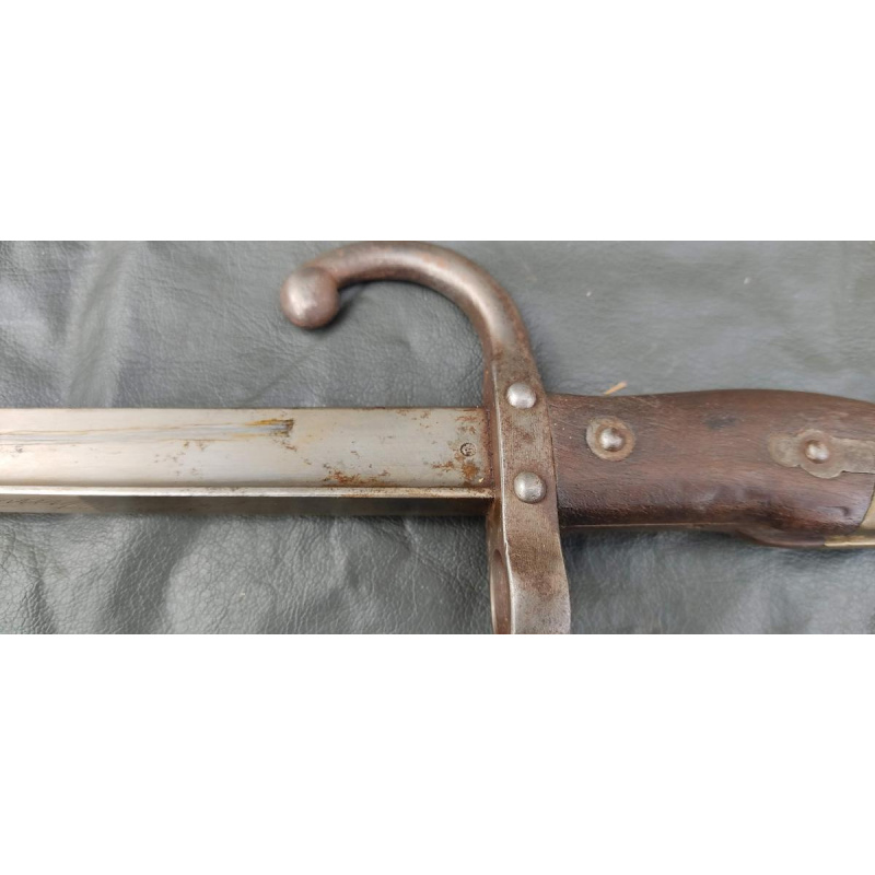 Bayoneta Fusil Gras Modelo 1874 Fabricada En 1878
