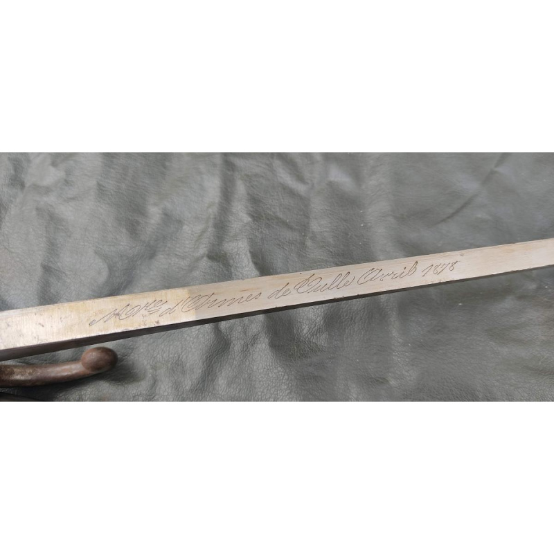 Bayoneta Fusil Gras Modelo 1874 Fabricada En 1878