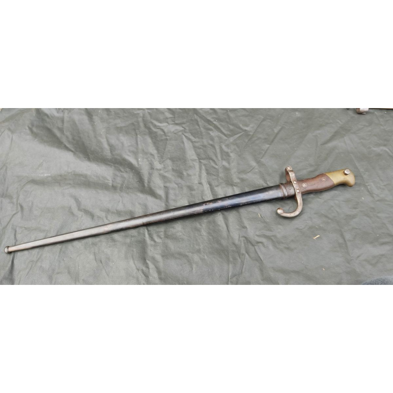 Bayoneta Fusil Gras Modelo 1874 Fabricada En 1878