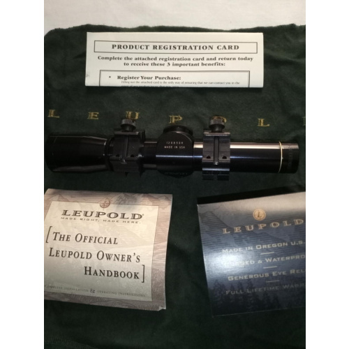 Mira Leupold M8-2x20 Mm Nueva Para Arma Corta