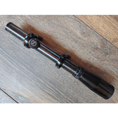 Mira Alemana Geco 2.5x17 Con Anillas Apel 11mm