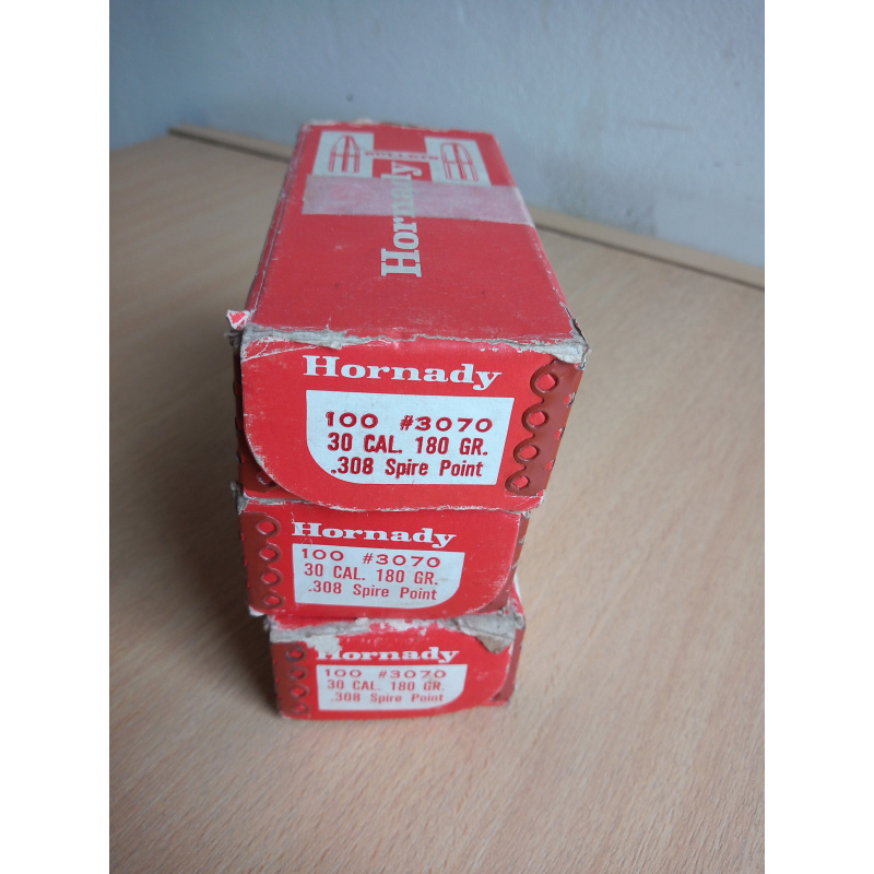 Puntas Hornady 180 Gr Spiri Point