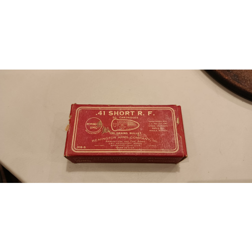 Caja De Municion Umc Derringer 41 Completa De Coleccion