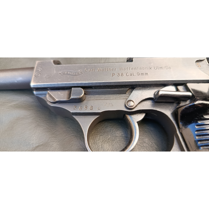 Walther P38 9mm Frame Acero De 2da Guerra Factory Refurbished Año 61