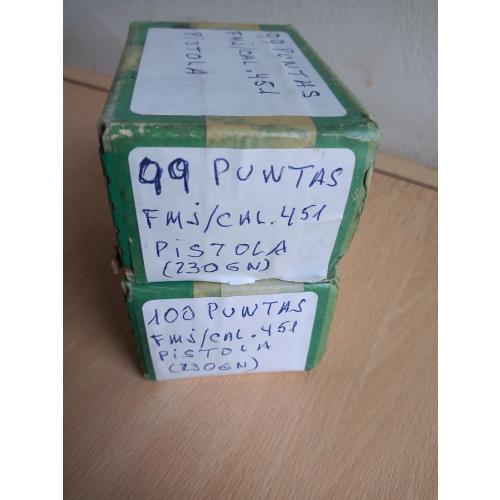 Puntas Sierra Calibre 45