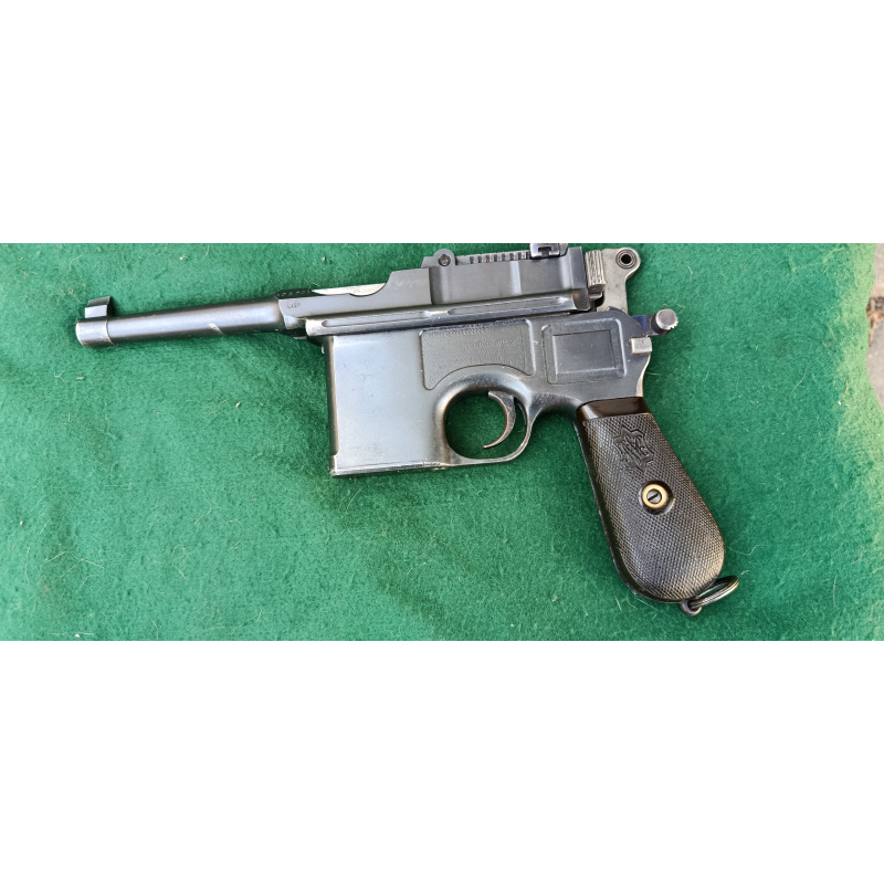 Pistola Mauser 1896 96 C96 Bolo Contrato Gendarmeria Francesa Excelente Estado