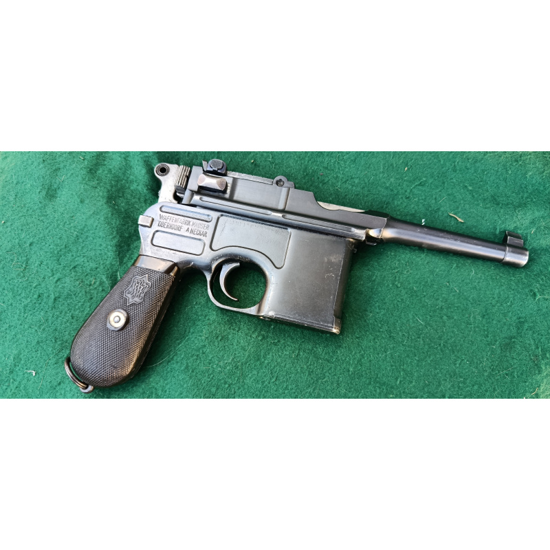 Pistola Mauser 1896 96 C96 Bolo Contrato Gendarmeria Francesa Excelente Estado