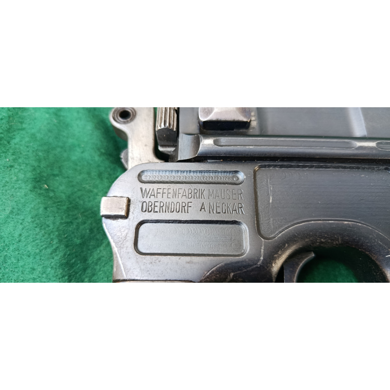 Pistola Mauser 1896 96 C96 Bolo Contrato Gendarmeria Francesa Excelente Estado