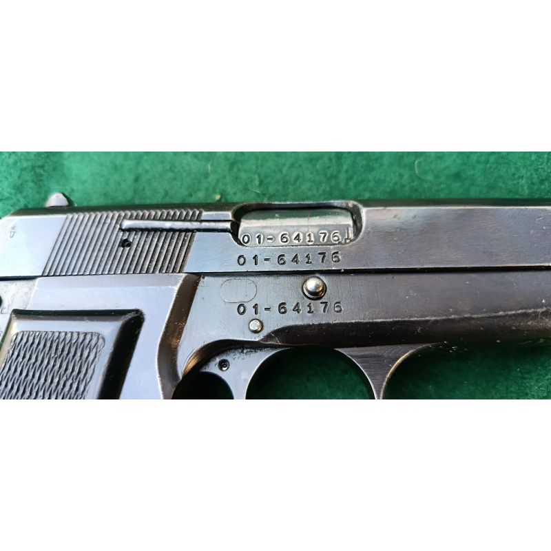 Pistola Fm Browning Rosarina Ex Ejercito Argentino, Cañon Espejo