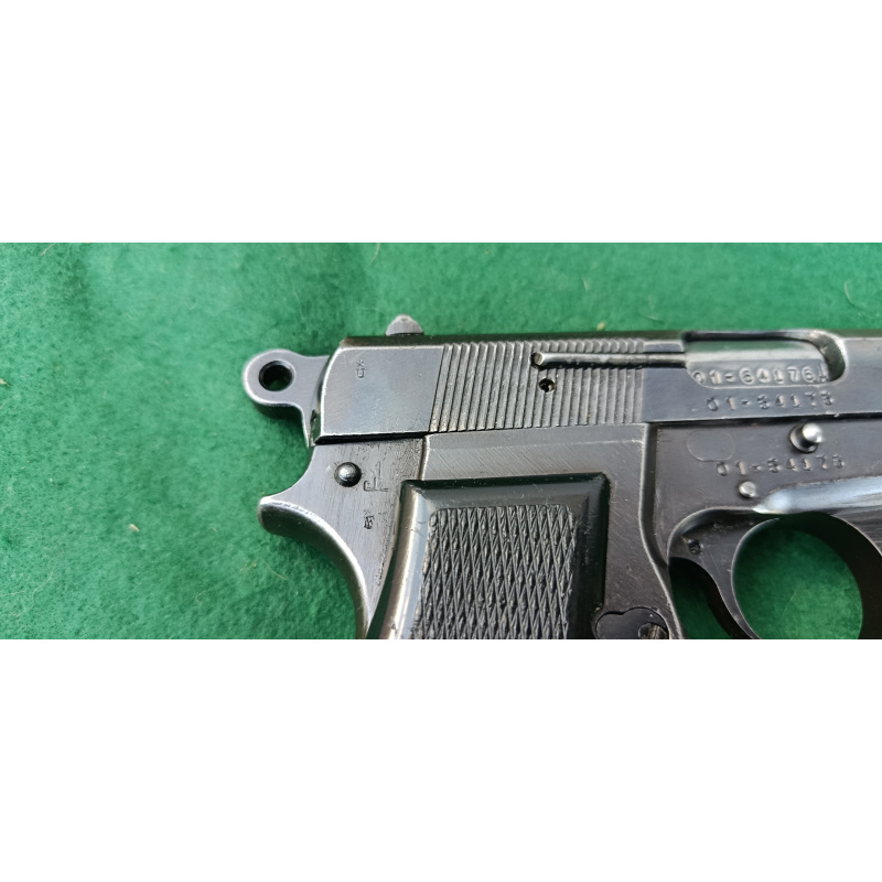 Pistola Fm Browning Rosarina Ex Ejercito Argentino, Cañon Espejo