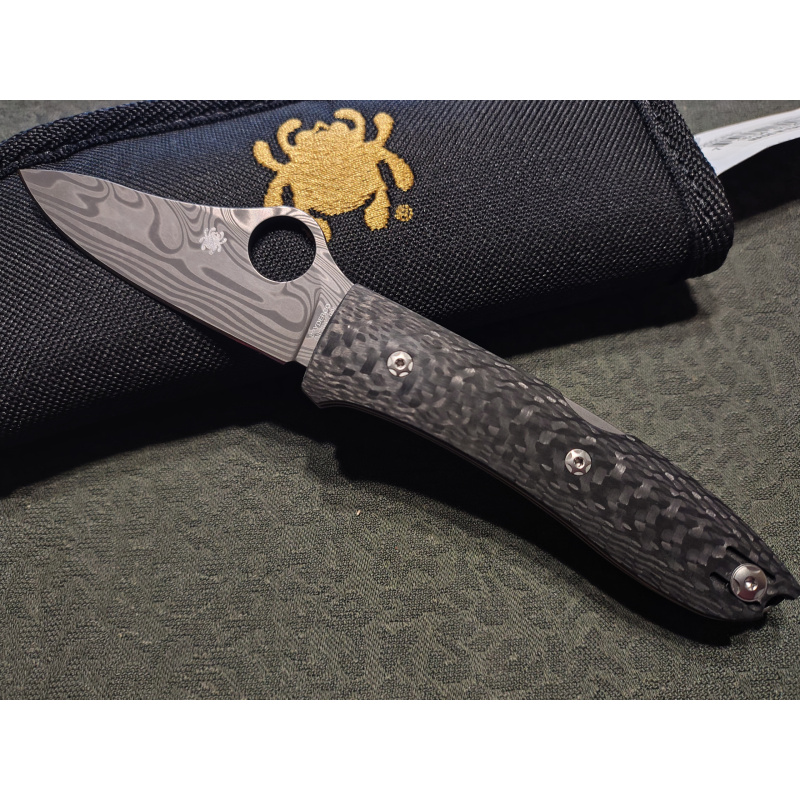 Spyderco Spyopera Damascus