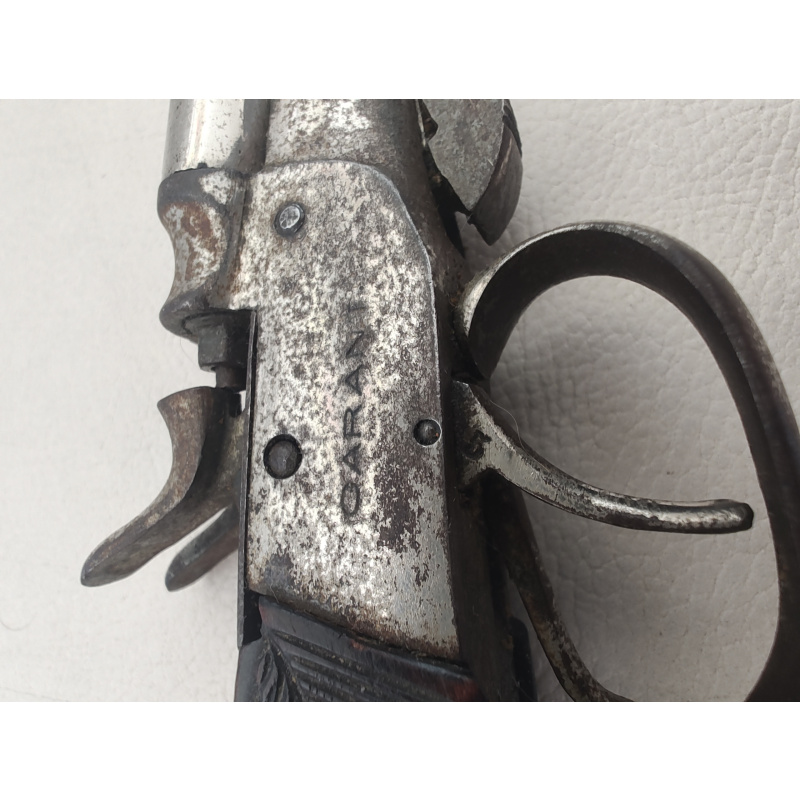 Rara Pistola Belga "garanti" "pistolet Bresilien" C. 1870