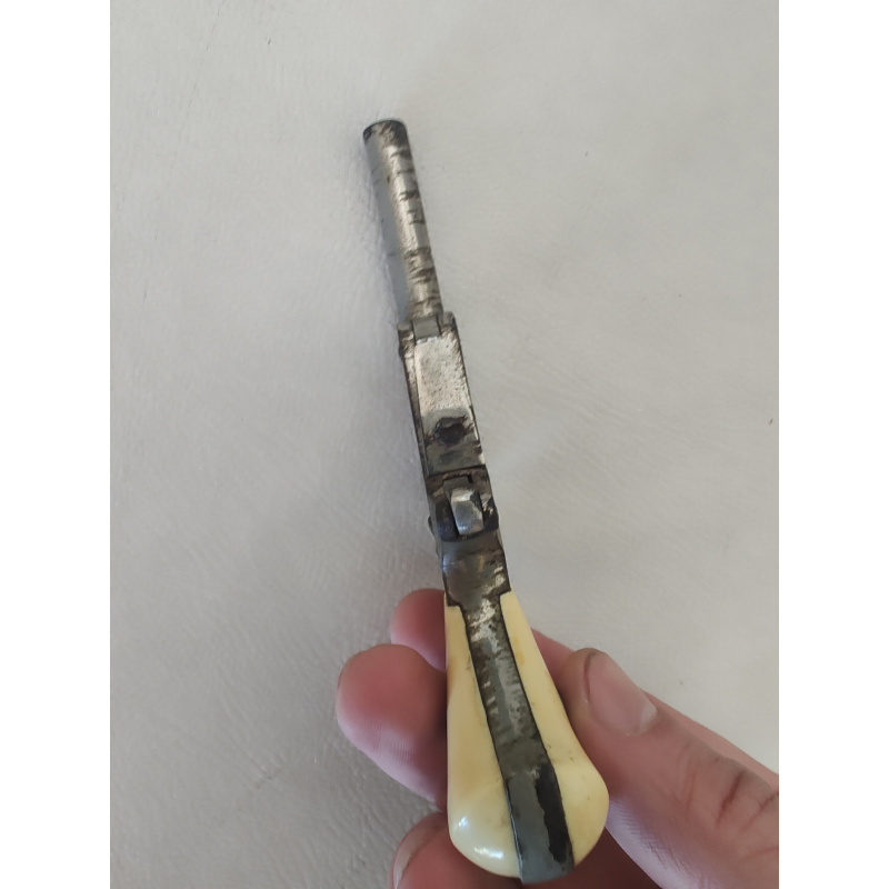 Revolver Tipo Colt Open Top Pocket Antiguo De Coleccion