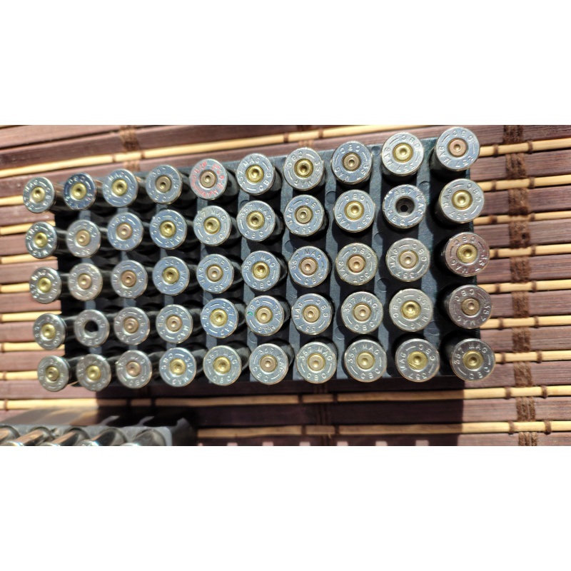 Lote De 100 Vainas .357 Magnum Niqueladas(cbc Magtech) - 2da Tirada