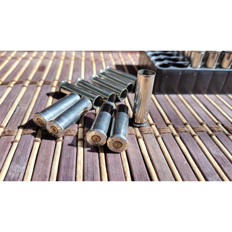 Lote De 100 Vainas .357 Magnum Niqueladas(cbc Magtech) - 2da Tirada