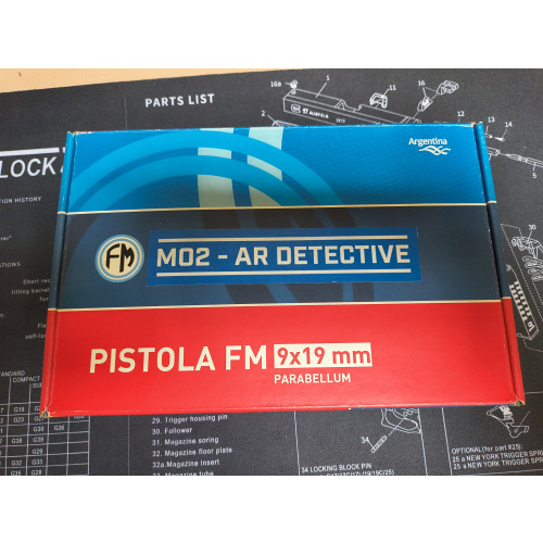 Pistola Fm Ar-m02 Detective