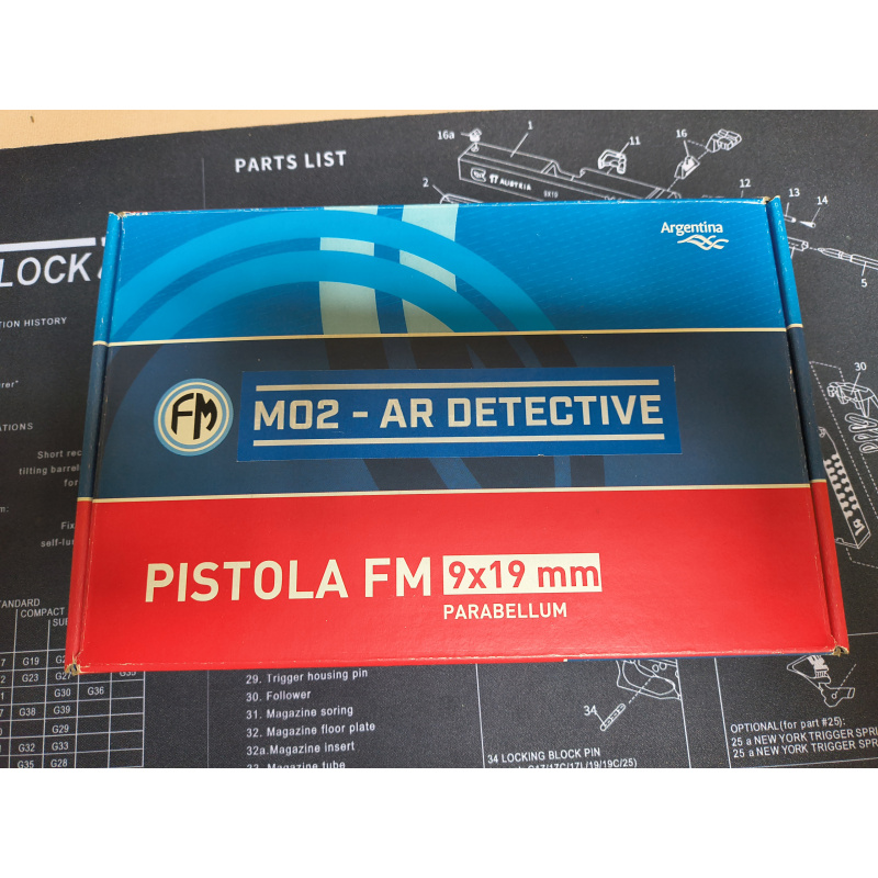 Pistola Fm Ar-m02 Detective