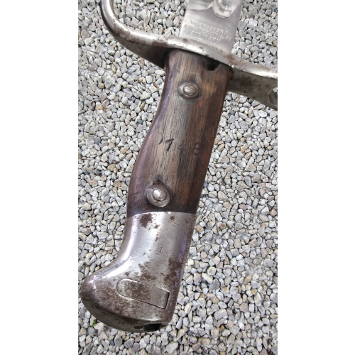 Bayoneta Mauser 1909 Sin Tali Numeracion No Coincide
