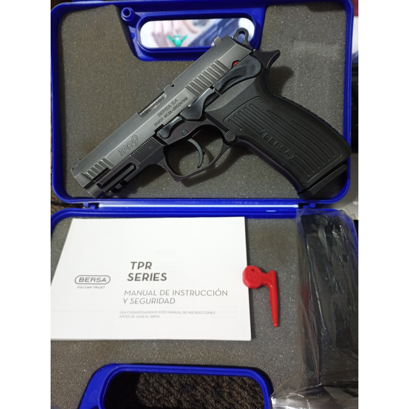 Vendo Pistola Bersa Tpr 9 Calibre 9 Mm