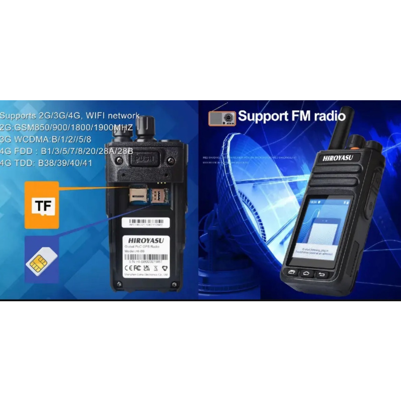 Handy Hiroyasu Hi-b8 B.ancha Wifi Fm Gps Bluetooth 16gb