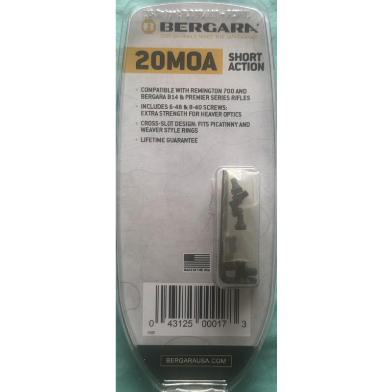 Montaje Bergara 20 Moa Accion Corta ,nuevos Usd 200.