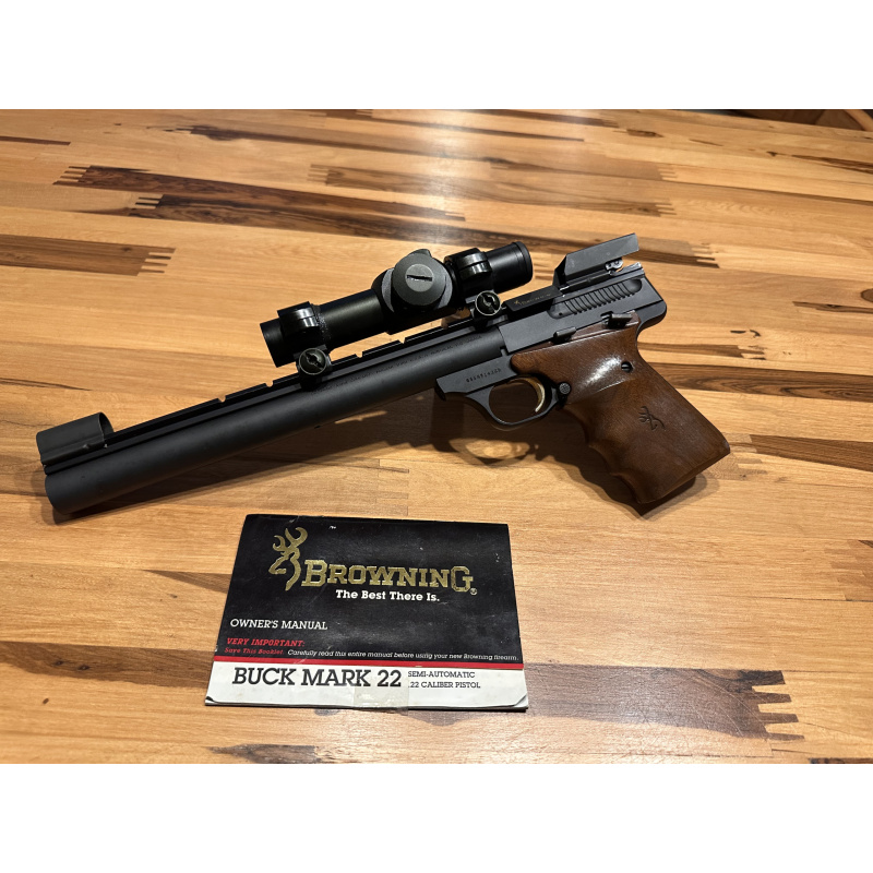 Pistola Browning Buck Cal 22 Silhoutte única