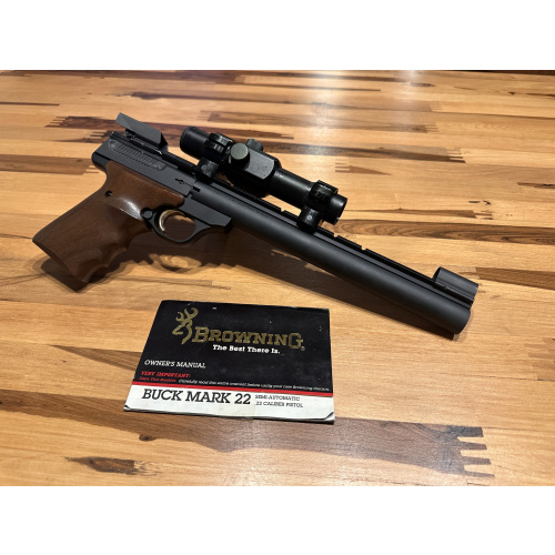 Pistola Browning Buck Cal 22 Silhoutte única