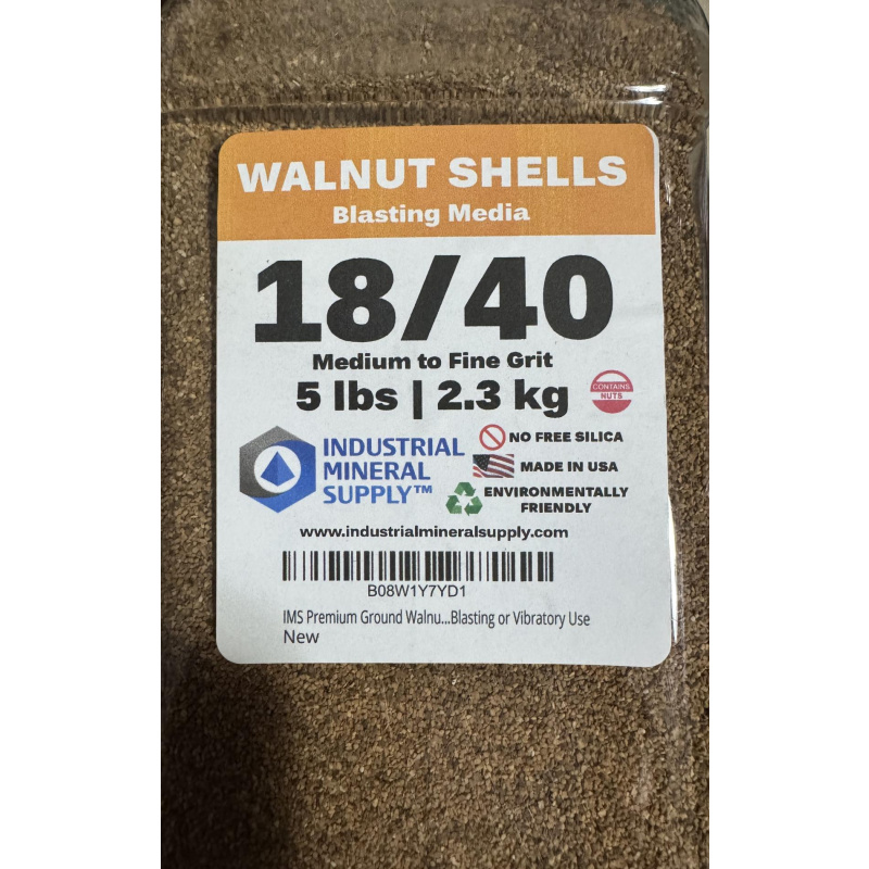 Media Grano Fino 2.3 Kg Para Tumbler Industrial Mineral Supply Nueva Usd 55