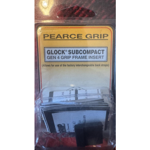 Tapa Mugre Pearce Glock Gen 4 Subcompacta Nuevo Usd16