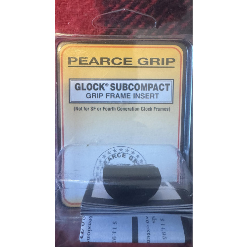 Tapa Mugre Pearce Glock Gen 3 Subcompacta Nuevo Usd16