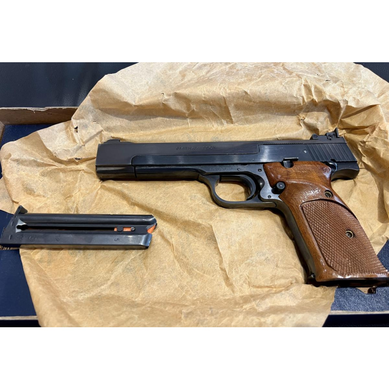 Pistola Smith & Wesson Mod 41 Cal 22lr Con Cuim Excelente